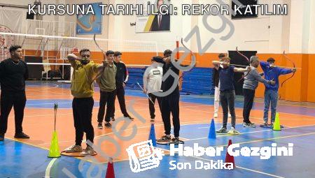 Sarıgöl’de Geleneksel Türk Okçuluğu Kursuna Tarihi İlgi: Rekor Katılım