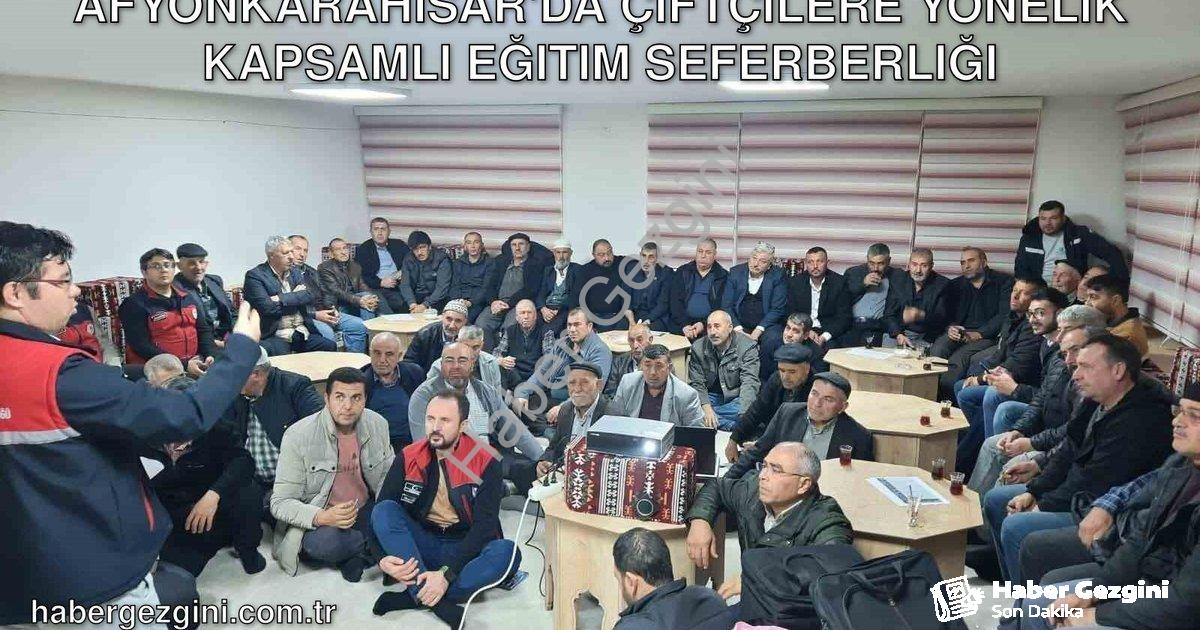 "Afyonkarahisar'da Çiftçilere Yönelik Kapsamlı Eğitim Seferberliği" başlıklı haber için fotorealisti