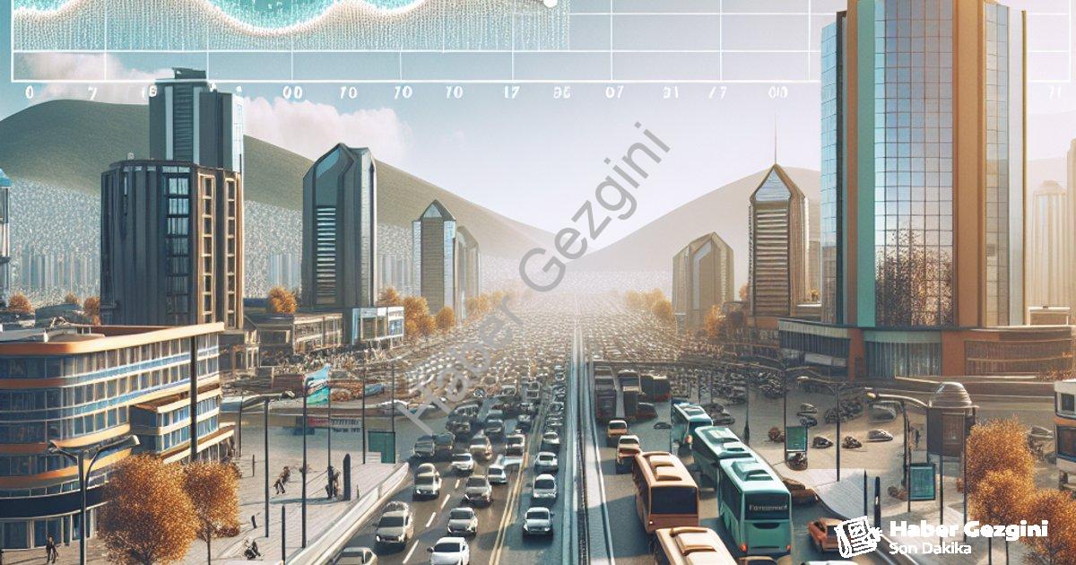 "Kütahya'da Araç Sayısı Nüfusu Katladı: TÜİK Ekim Verileri" başlıklı haber için fotorealistik, profe