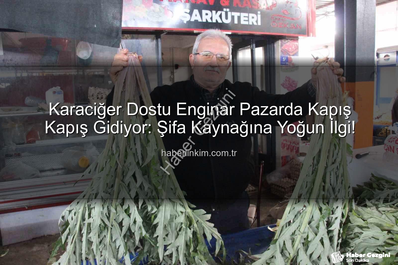 karaciğer dostu enginar - Karaciğer Dostu Enginar Pazarda Kapış Kapış Gidiyor: Mehmet Özkan'dan Şifa Kaynağı Açıklaması