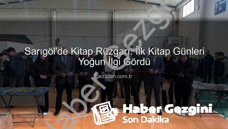 Sarıgöl’de Edebiyat Rüzgarı Esti: 1. Kitap Günleri Yoğun İlgi Gördü