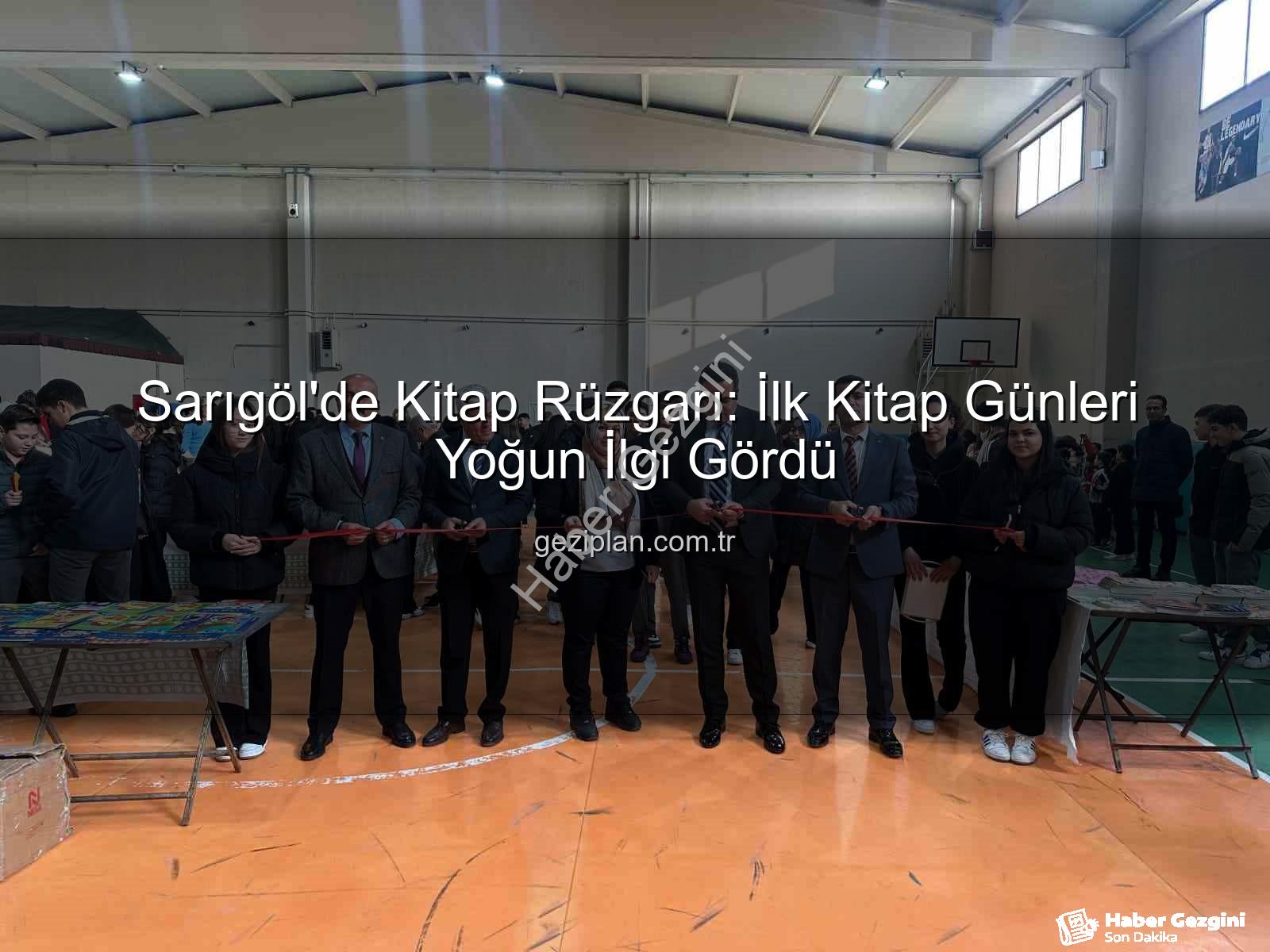 Sarıgöl Kitap Günleri - Sarıgöl'de Edebiyat Rüzgarı Esti: 1. Kitap Günleri Yoğun İlgi Gördü